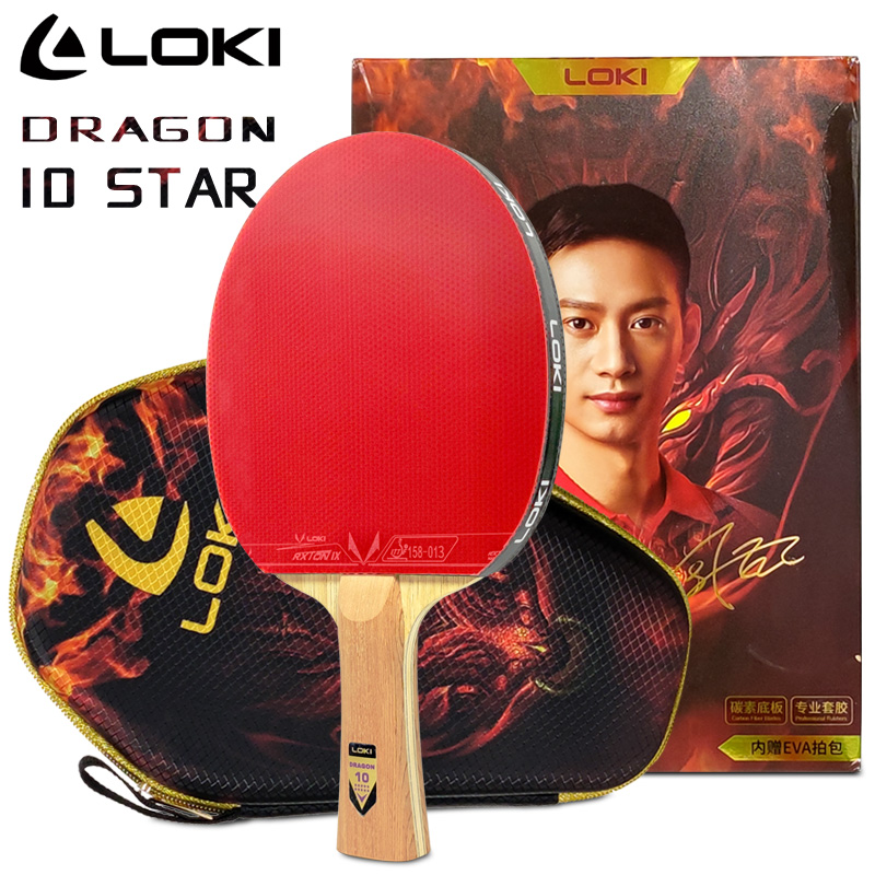 Table Tennis Zhang Jike - LOKI DRAGON 10 STAR Racchetta da