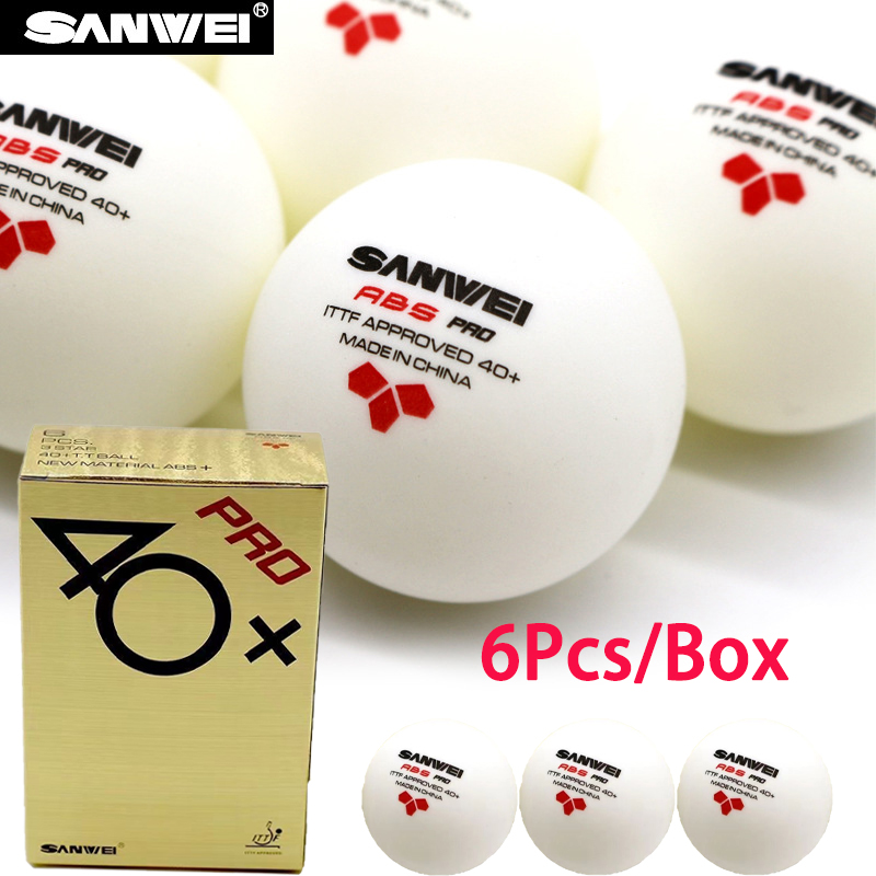 Table Tennis Olympics - SANWEI ABS PRO 3-Star 40+ Palline