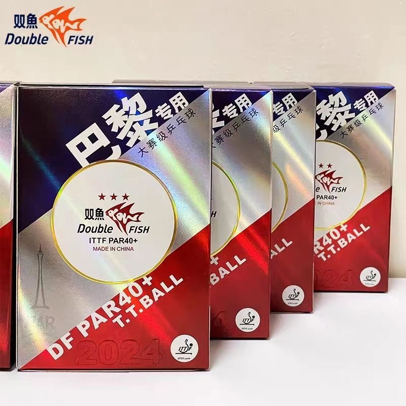 Table Tennis Olympics - Palline da ping pong originali Double