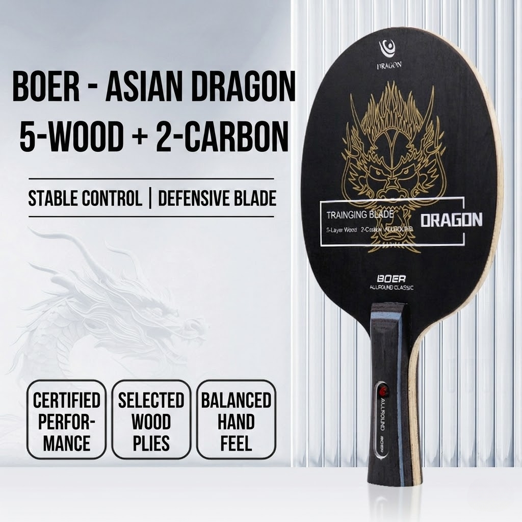 Racchetta da Ping Pong Boer As - Table Tennis Zhang Jike recensione e prezzo