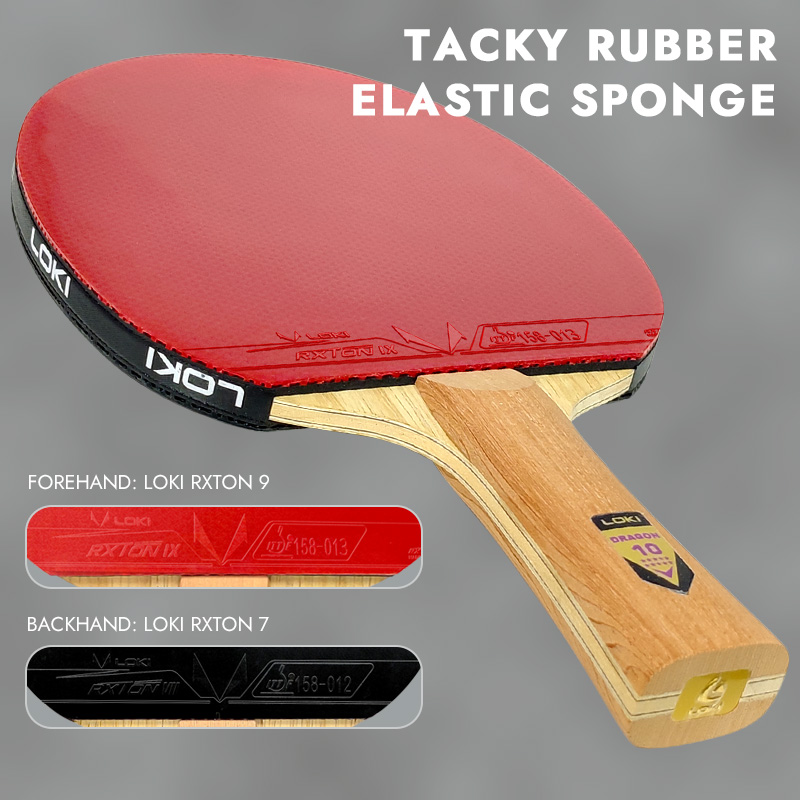 LOKI DRAGON 10 STAR Racchetta  - Table Tennis Zhang Jike recensione e prezzo