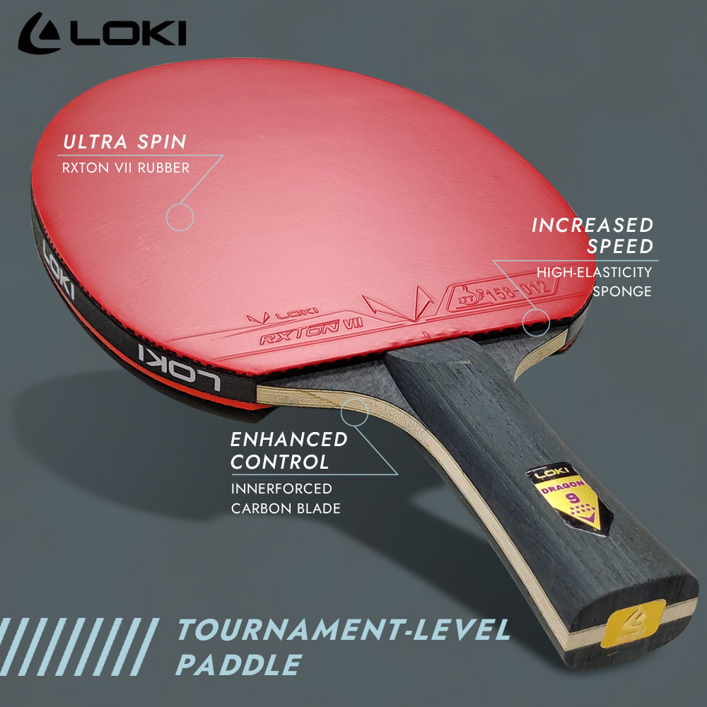 Racchetta da ping pong LOKI 9  - Table Tennis Zhang Jike recensione e prezzo