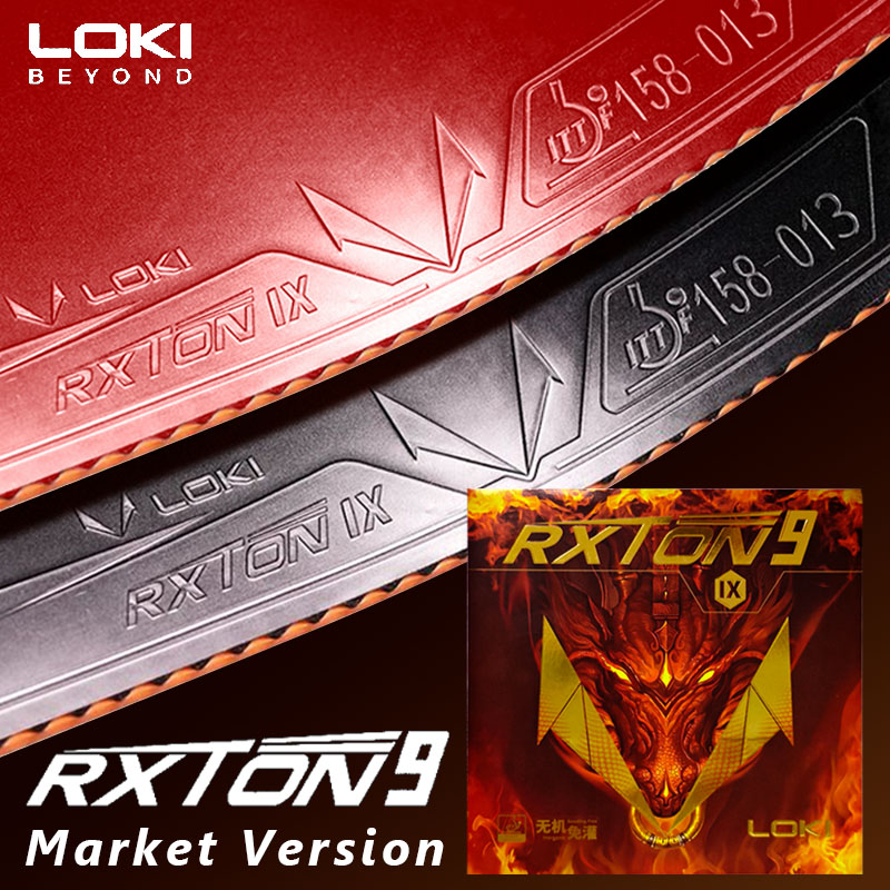 LOKI RXTON 9 Gomma per Ping Po - Table Tennis Loki recensione e prezzo