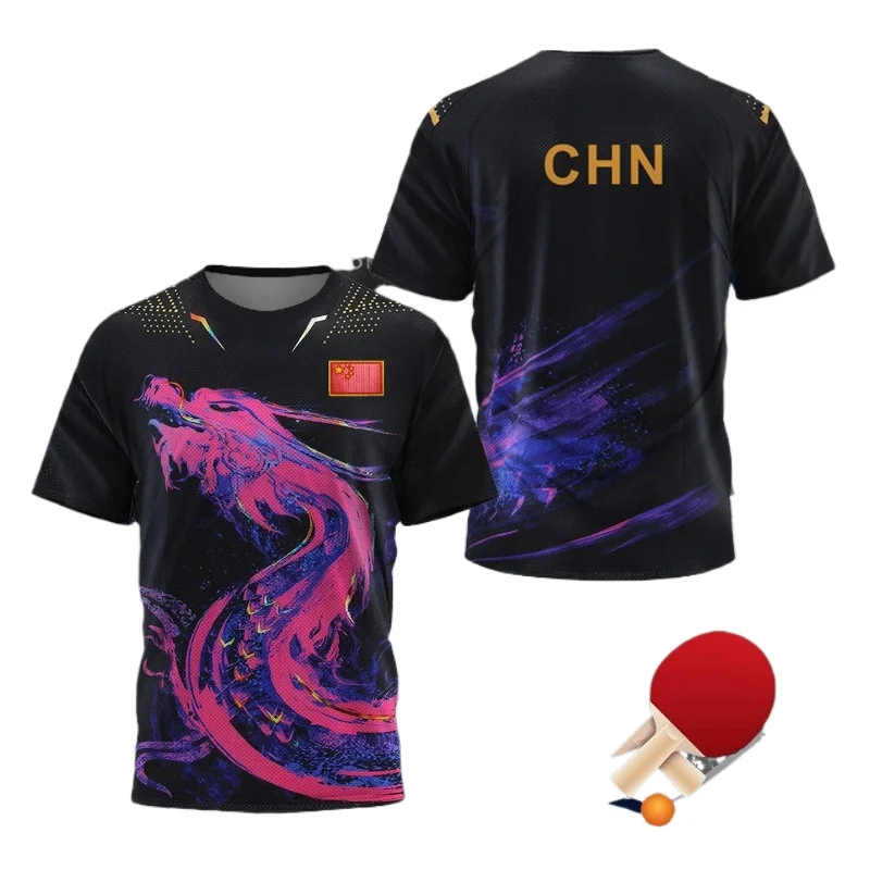 Maglietta Grafica Dragon Table - Table Tennis Zhang Jike recensione e prezzo